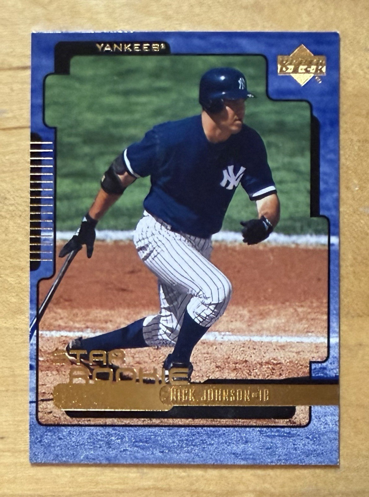 2000 Upper Deck Nick Johnson #271 Star Rookie New York Yankees NM