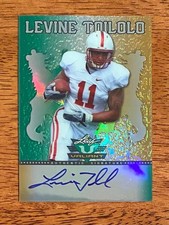 Levine Toilolo 2013 Valiant Rookie Autograph Atlanta Falcons