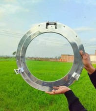 15 Zoll Kanal Boot Bullauge Fenster Glas verchromt Schiff Glas Bullauge Geschenk