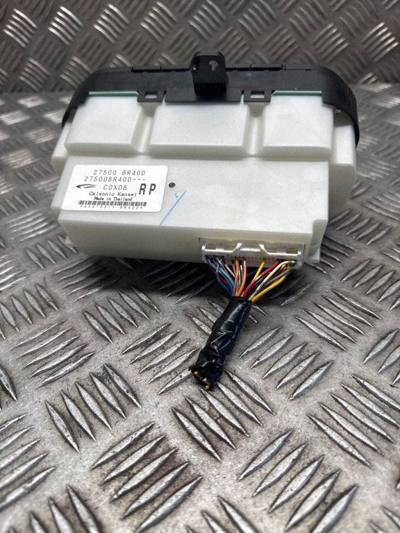 Nissan Qashqai 2012 Climate control unit module 27500BR40D FOM125676 ...