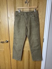Vtg R.M. Williams Trousers Womens UK 14 Moleskin Longhorn Australia Country Jean