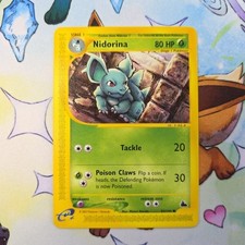 Pokémon Card - Non-Holo Nidorina 83/144 Skyridge e-Card Common on eBay