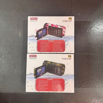 SUPREME SS26 MINOLTA MN4K300WP WATERPROOF CAMCORDER CAMERA | eBay