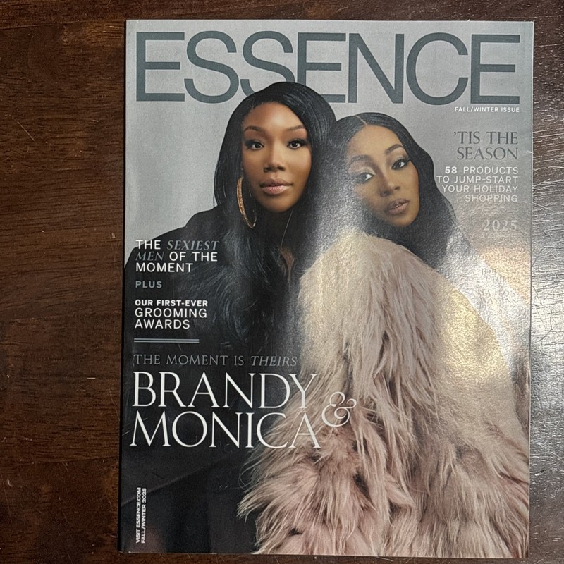 Essence Magazine Fall / Winter 2025 Brandy & Monica