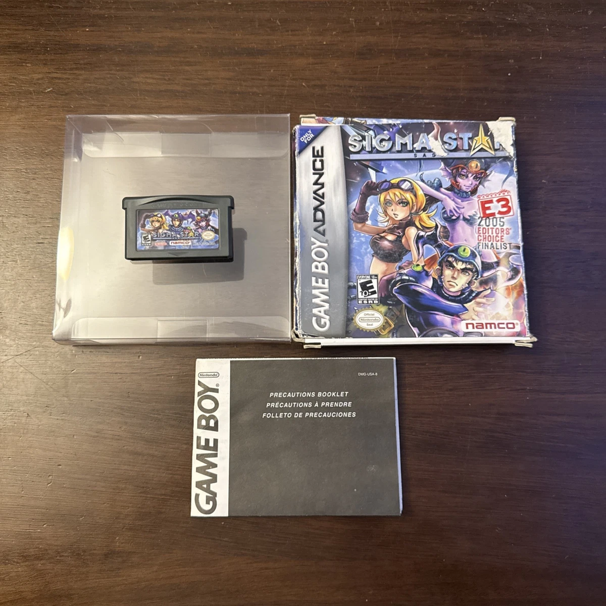 Jeu Game Boy Advance – Sigma Star Saga – Complet (boîte, Notice, Cartouche) – Très Bon état