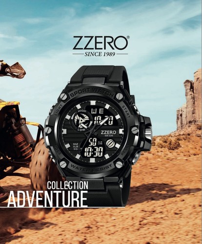 Orologio Uomo ZZERO Adventure Sportivo ed Elegante analogico digitale ZZ9005C - Imagen 6 de 6
