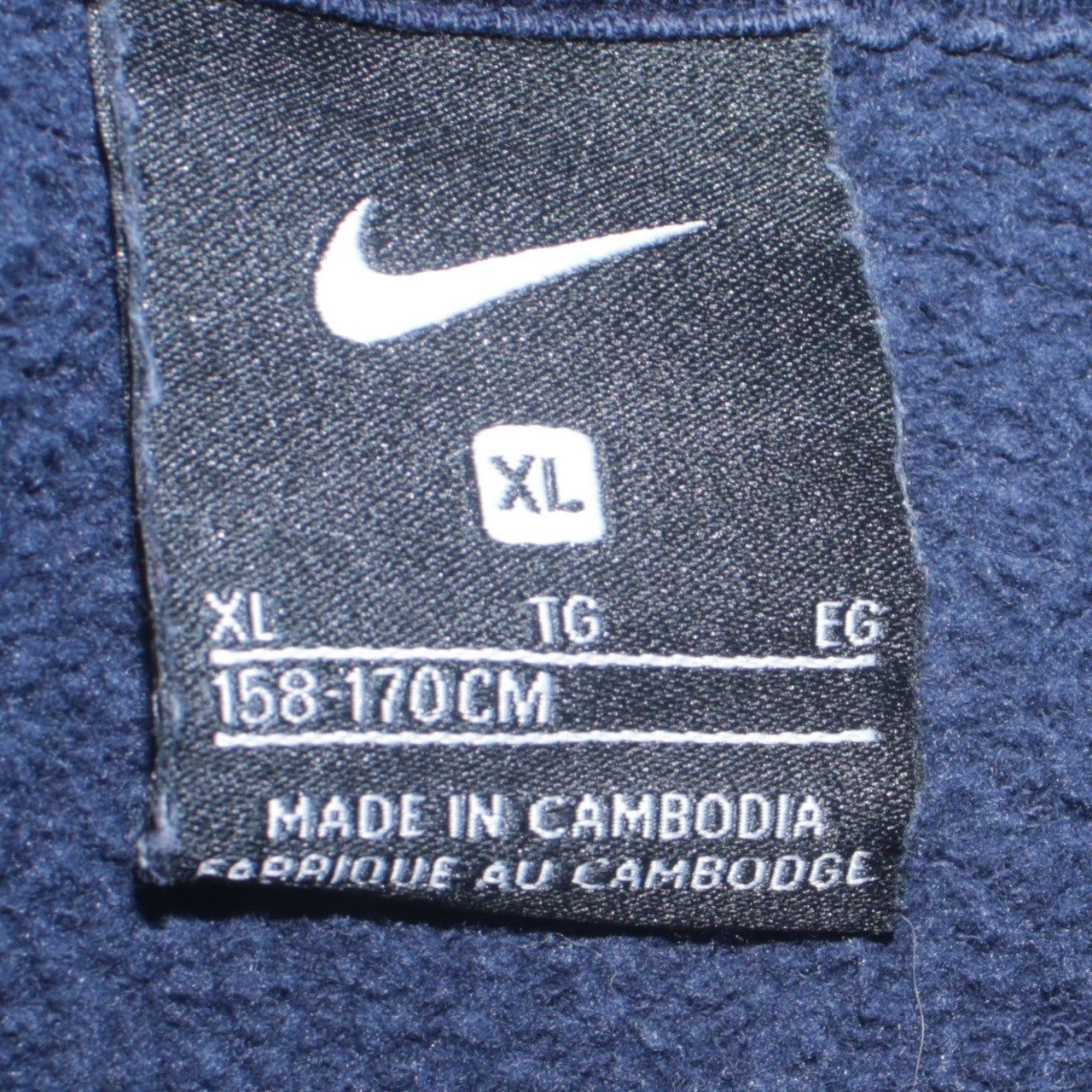 Nike Blue Hoodie Womens Xl image 4