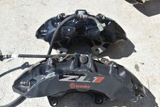 2016-24 Camaro Zl1 Brembo Performance Complete Set Brake Calipers Oem Black