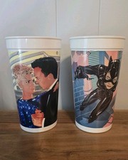 Batman Returns 1992 McDonald's Cups Lot Of 2