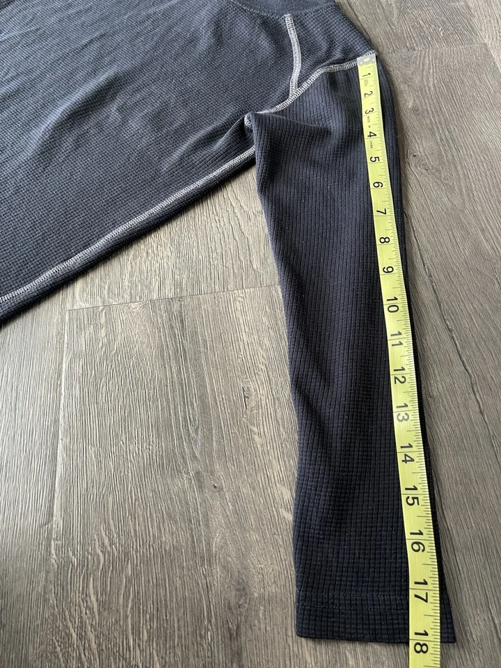 Bass Pro Shops Base Layer Set Boys Youth Medium Black Long Sleeve & Pants Foto 4 de 4