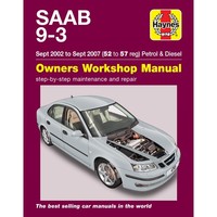 Saab 9-3 09.2002-09.2007 Benzin Diesel Turbo Limousine Werkstatthandbuch Haynes