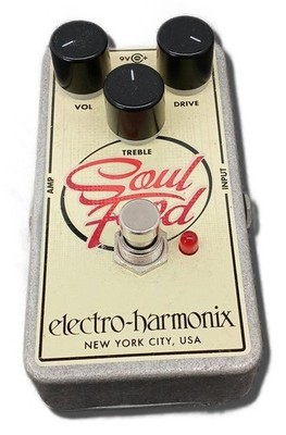 ELECTRO-HARMONIX SOUL FOOD Overdrive Effektpedal getestet & funktioniert 82812