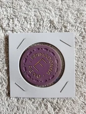 1x Primadonna Casino Reno, NV Purple Roulette E SmCrown Chip