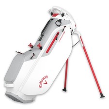 Callaway Fairway C Stand Bag - 25 Silver/White/Fire Red NEW