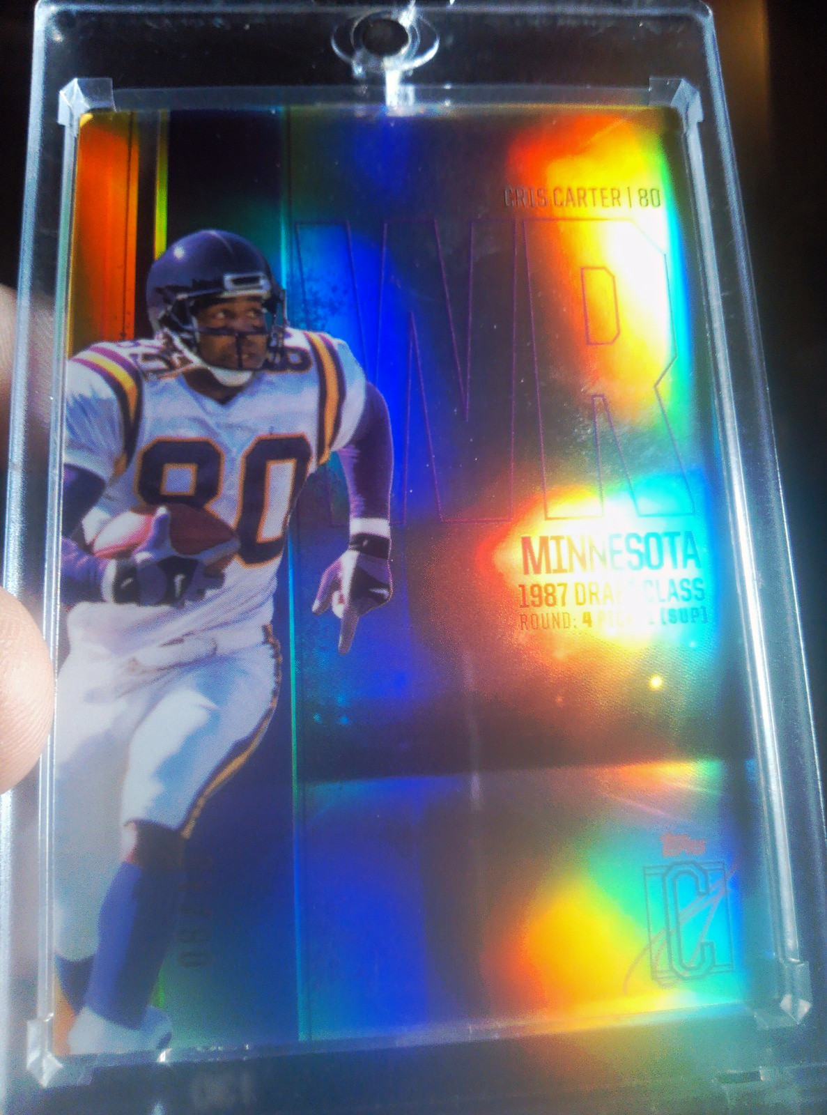 Topps 2000 Topps Chrome Cris Carter Refractor Vikings #BCV-32