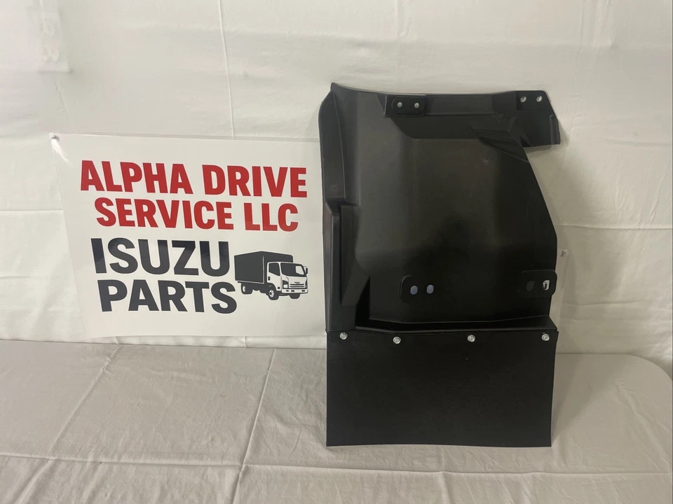 Protector de barro + aleta lado izquierdo del conductor para ISUZU NRR NPR NQR NPR-HD 08-24 Foto 3 de 4