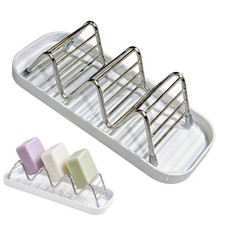 Shampoo Bar Holder for Shower, Bar Soap Holder for Shower, Quick-Drain Soap D...