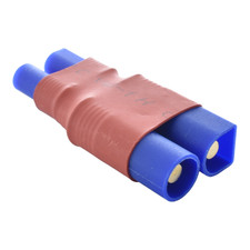 1 No Wires Connector: Male EC5 to Female EC3 Lipo Battery Adapter