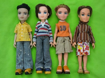 Bratz Boyz Dolls Cameron Cade Koby Sun-Kissed Summer Funk Sportz Lot Bundle MGA
