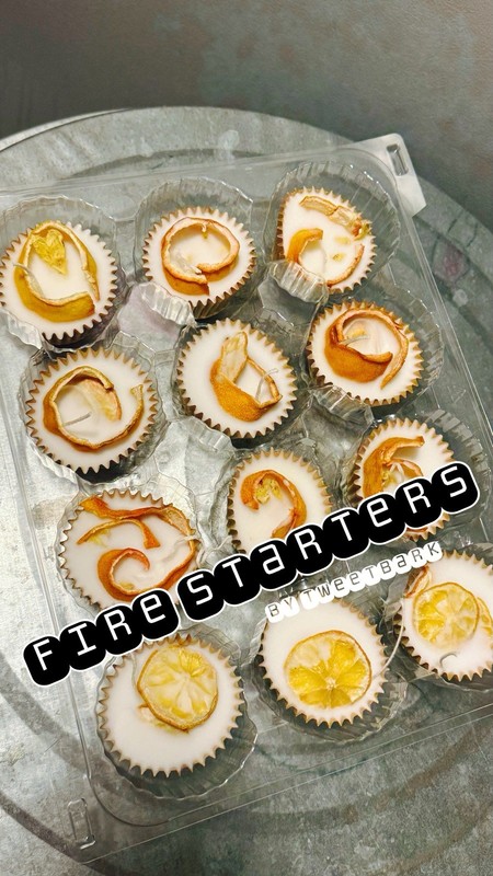 luscious Lemon Fire Starters ￼