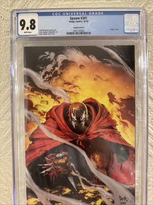 Spawn #301 Greg Capullo Virgin Variant  CGC 9.8 