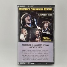 Creedence Clearwater Revival Greatest Hits Cassette Tape 2 CCR 1985 Tested Rock