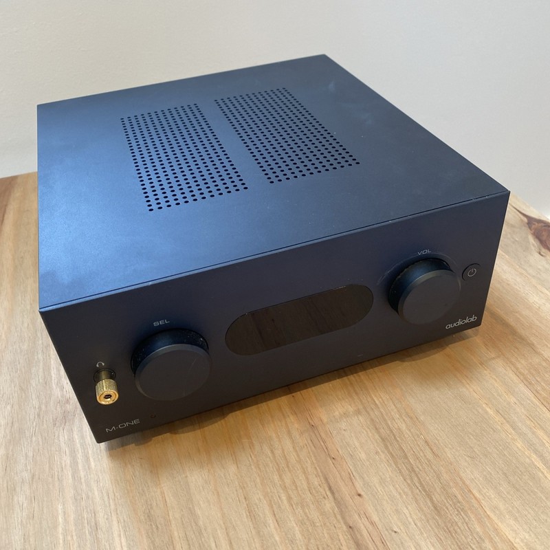 Audiolab M-ONE 80-watt Stereo Integrated Amp / Bluetooth DSD DAC - Black