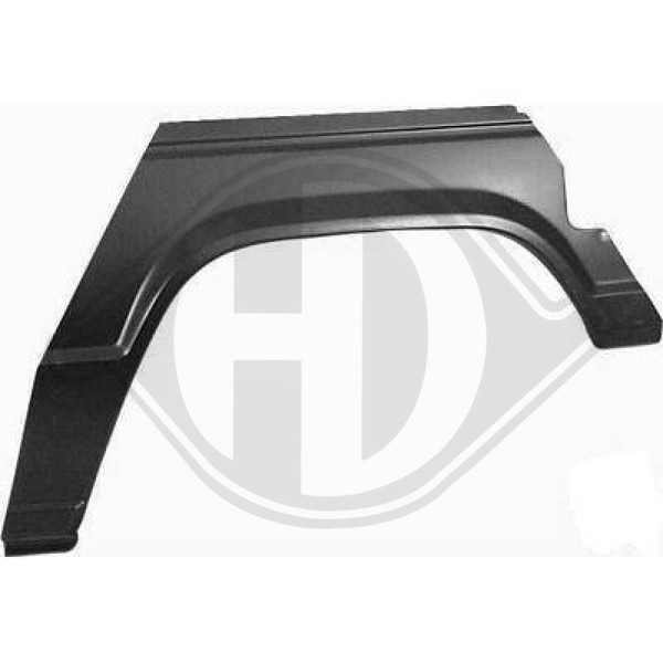 93730591 Seitenwand Hinten Links FüR Mitsubishi Pajero I Canvas Top (L04_G)-image