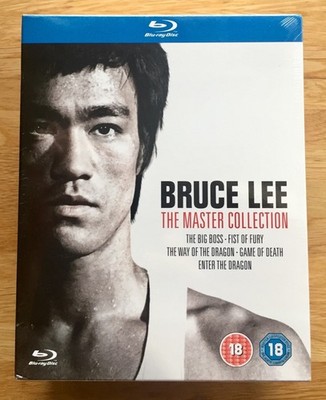 Blu-Ray Bruce Lee The Master Collection 6 Disc + Bonus Box-Set New.