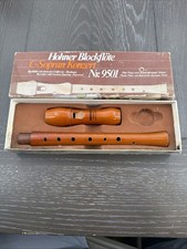 Vintage Hohner Blockflute C-Soprano Konzert R...