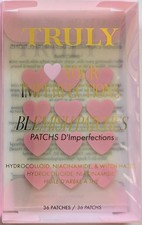 2 boxes of Truly Your Imperfections Blemish Patches 36 Patches, Hydrocolloid NEW