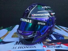 LEWIS HAMILTON MERCEDES F1 HELMET FULL SIZE 1:1 7 TIMES WORLD CHAMPION