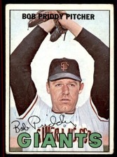 1967 TOPPS BOB PRIDDY WASHINGTON SENATORS #26 VG