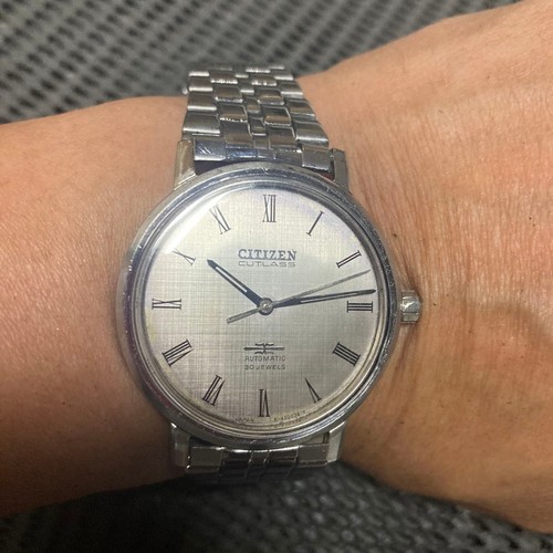 Citizen Cutlass 4-420039TA Vintage 1971 Révision Automatique Montre Hommes - Photo 6 sur 10