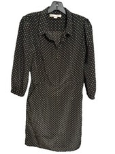 Forever 21 Love 21 Women’s XS Black & Tan Shirt Dress Button Front