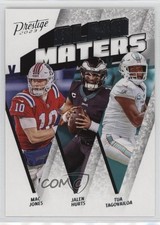 2023 Panini Prestige Alma Maters Mac Jones Jalen Hurts Tua Tagovailoa #AM-3 7l6