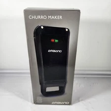 Ambiano Electric Churro Maker Black Non Stick  Easy Clean w/Recipes New