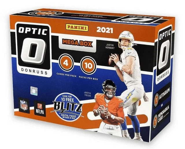 2021 PANINI DONRUSS OPTIC NFL FOOTBALL MEGA BOX TARGET BRONZE - RIP + SHIP