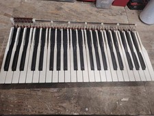 Vintage Organ Keys 44 Note 3.5 Octave Set MAKE OFFER 