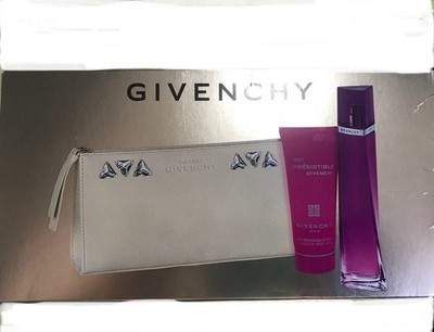Givenchy VERY IRRESISTIBLE 3 PIECE SET EAU DE PARFUM SENSUAL 75ML+100ML+POUCH
