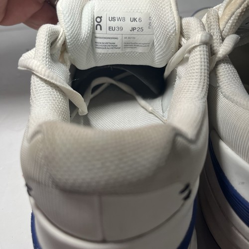 On Cloud Schuhe Damen 8 weiß blau The Roger Pro Tennis Pickleball Turnschuhe - Bild 7 von 7