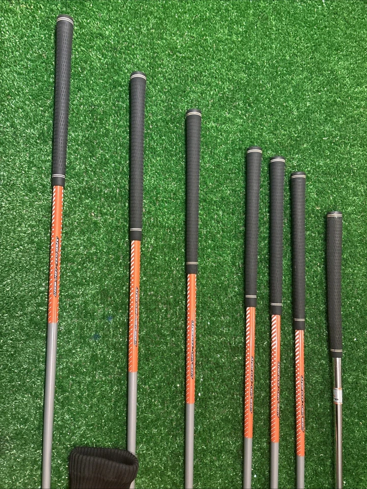 RH Cobra Junior JR Golf Set 7 Club Driver 3W 5H 7-9-SW Putter Stand Bag #B961 - Image 4 of 4