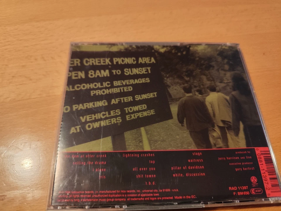 Live - Throwing Copper (2 CD, 1994, Radioactive Records) - Bild 3 von 3