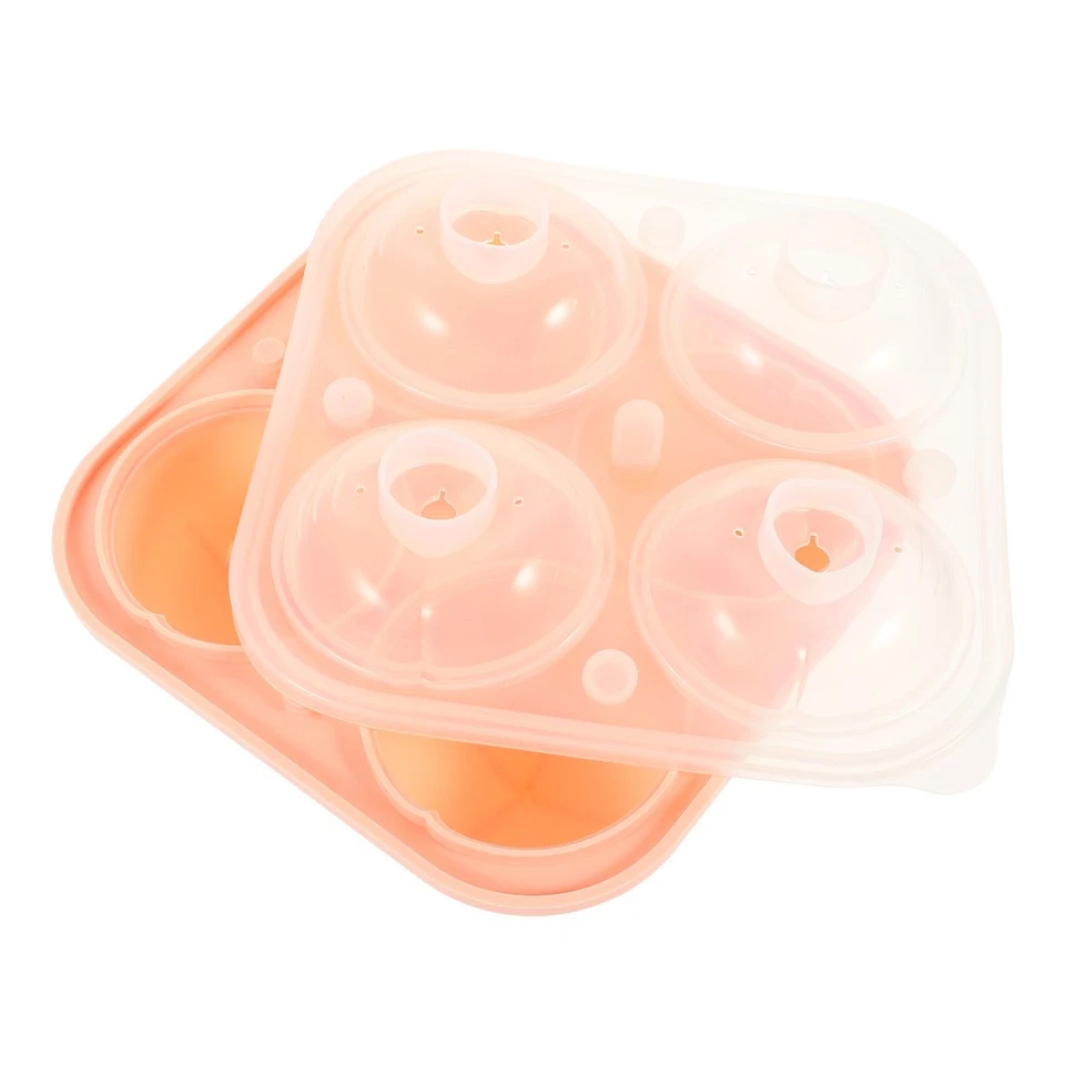  2 Pack Eiswürfelbehälter Eiswürfelbereiter Silikon Eisformen Tabletts - Bild 3 von 4