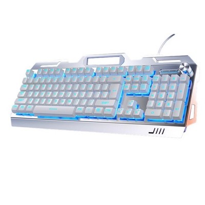 Mechanical Keyboard-Mouse-Large Desk mat combo with  RGB Lights-Wired -104 keys