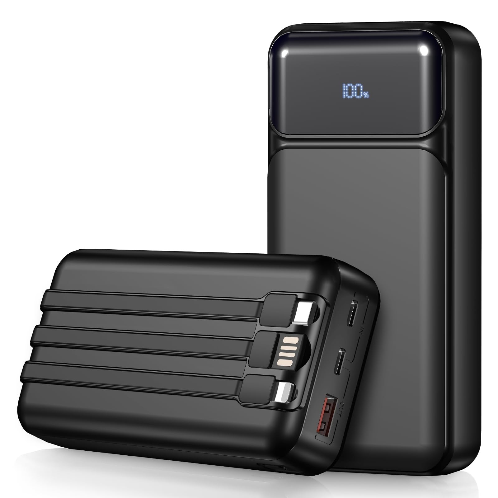High-Capacity 49800mAh Power Bank with 3 Ports - Fast Portable Phone Charger-image