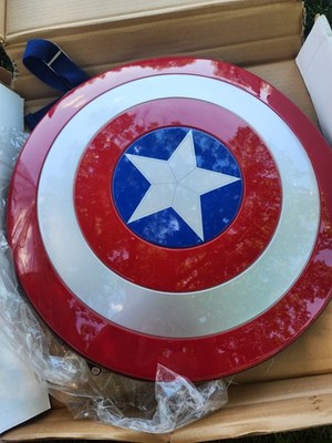 Captain America Shield Backpack Thinkgeek Collectible Marvel Age Of Ultron New