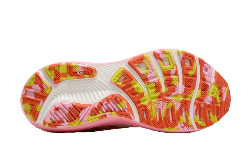 NEW Brooks Ghost 17 Running Shoes, Coconut / Candy / Limeade