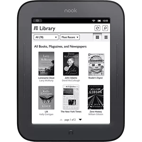 Barnes & Noble NOOK GlowLight Plus eReader - 7.8" - 8GB BNRV700 Waterproof - Image 4 of 4