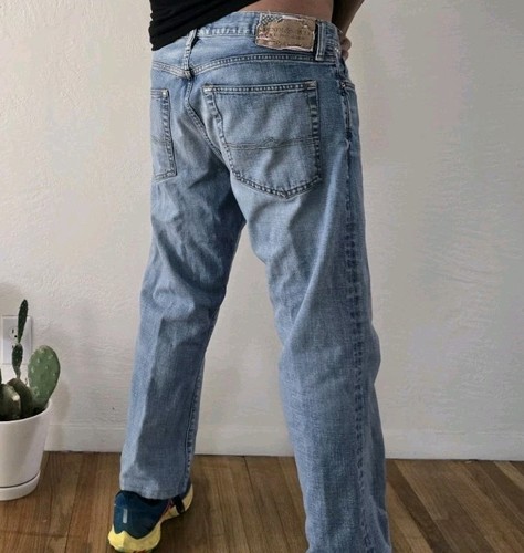 Denim & Supply Ralph Lauren Blue Denim Straight Faded Jeans Mens Size 36 X 25.5 - Picture 4 of 5
